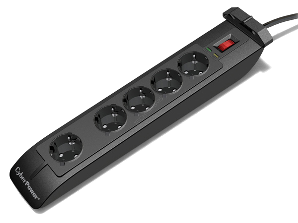 CyberPower Listwa Przeciwprzepięciowa 5-krotna