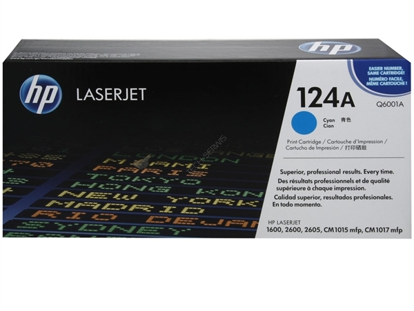 HP CLJ 1600/2600 Oryginalny Toner Cyan