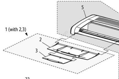 XEROX PHASER 3010 Tray Assy Extension (with 2,3)