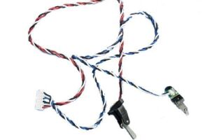 Lexmark E460 Duplex and media sensor assembly