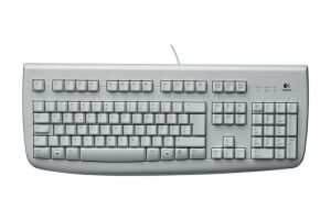 Logitech Klawiatura PS2 Deluxe 250 Gray
